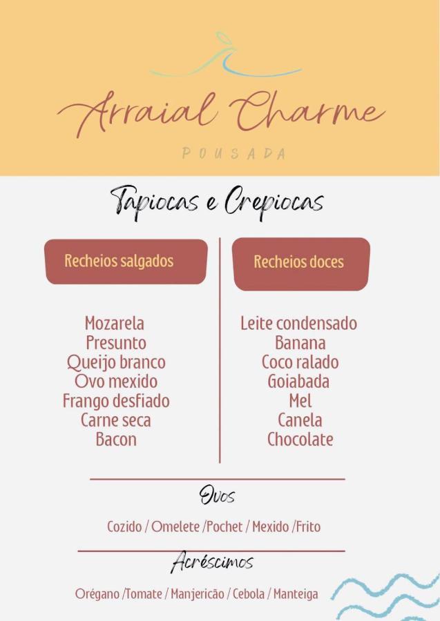 Pousada Arraial Charme Porto Seguro Exterior foto